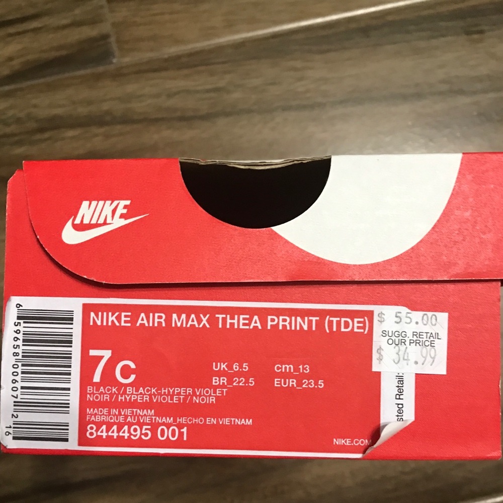 Nike air Max Thea print 7c